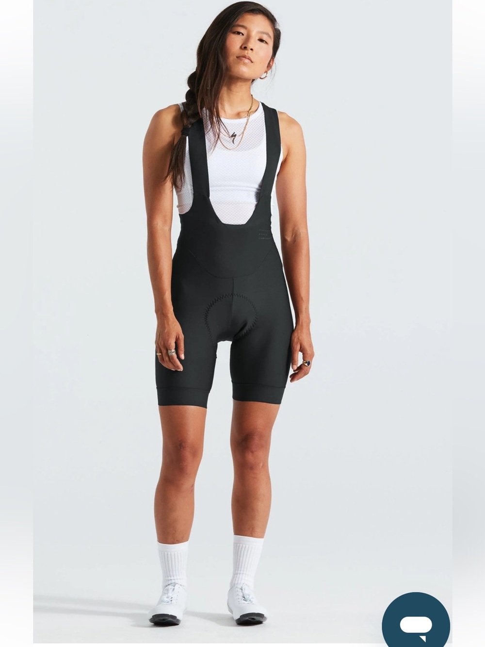 Women's Specialized SL Prime Black Cycling Bib Shorts in Small NWT
